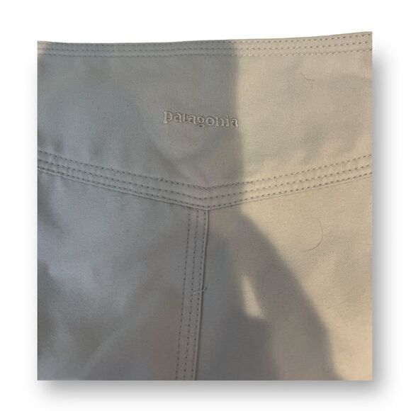 Patagonia Kokawe Light Gray Pants Capri Size 10 - Picture 10 of 11